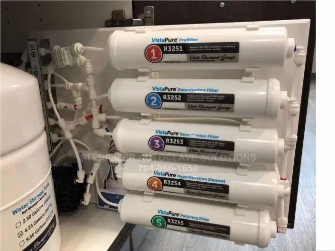 These are Scican VistaPure V3000S replacement filters 1-5.
