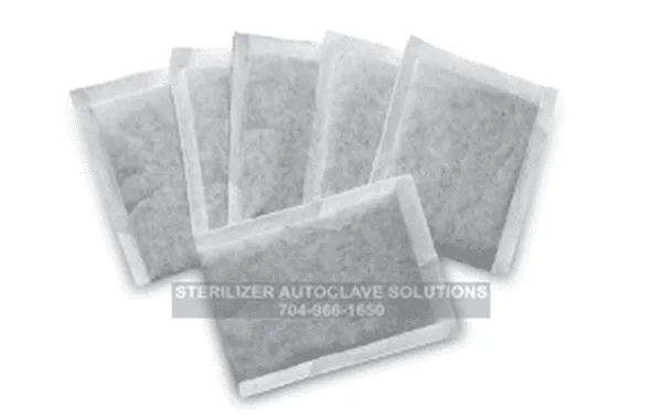 These are replacement carbon filter bags pn 8606 for the Tuttnauer DS1000 steam distiller purification system.
