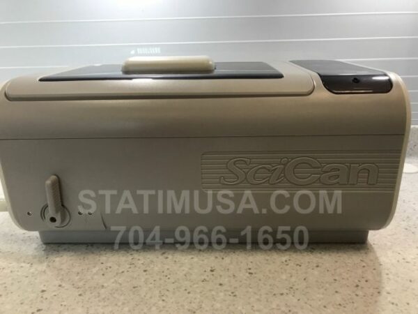This is the front view of a Scican StatClean Ultrasonic Cleaner OEM SC-P4862.