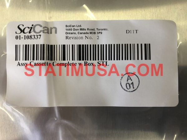SciCan Statim 5000 Cassette Label