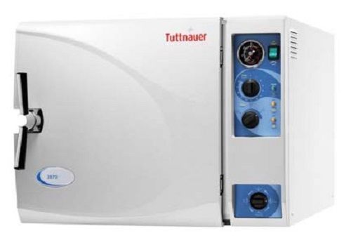 This is a Tuttnauer 3870M autoclave.