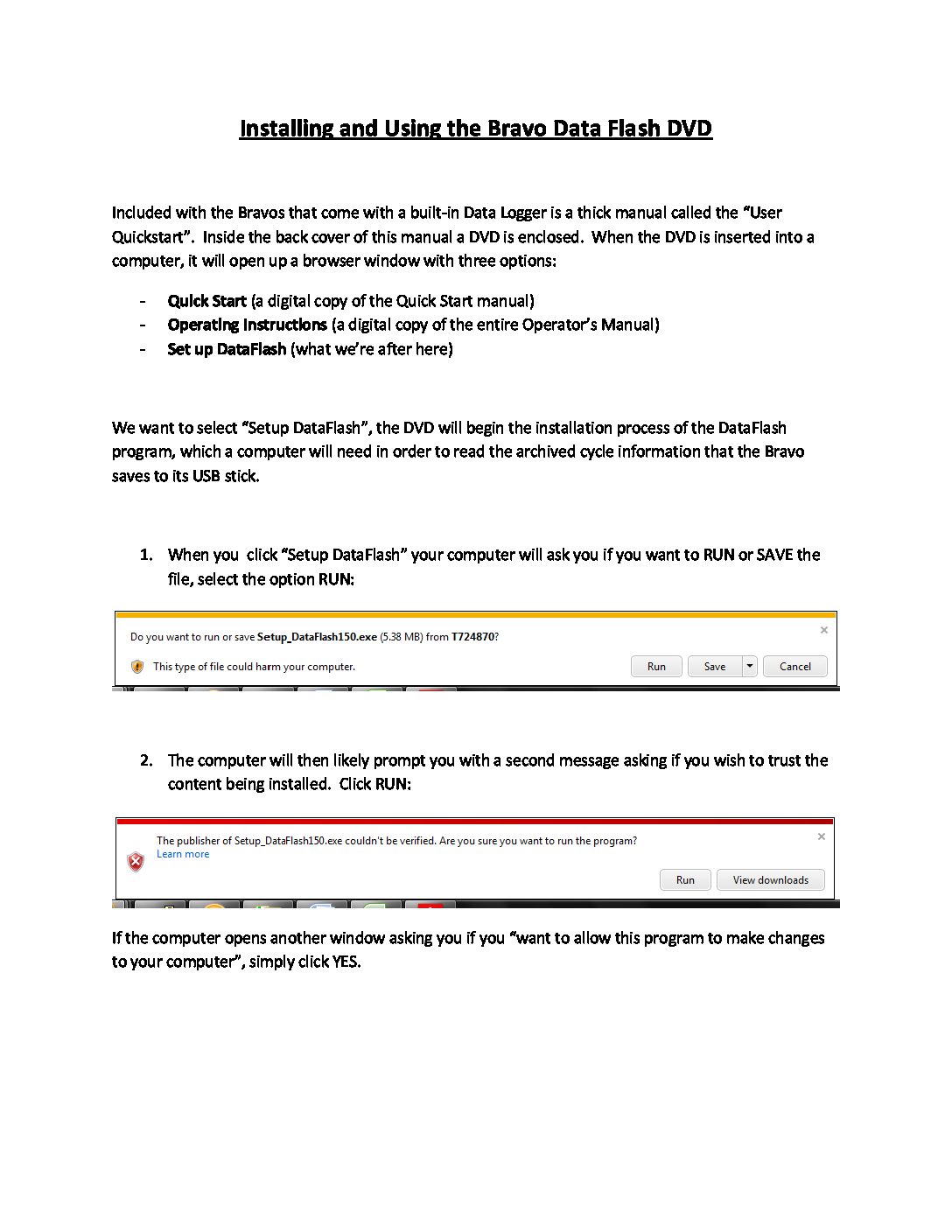 Installing and Using the Bravo Data Flash DVD - Statim USA Autoclave Sales,  Service, & Repair