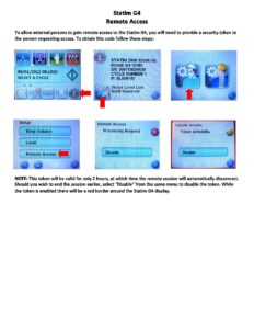 Statim G4 Remote Access - Statim USA Autoclave Sales, Service, & Repair
