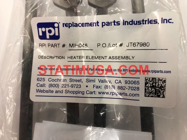Midmark M9 Heater Element Assembly Package