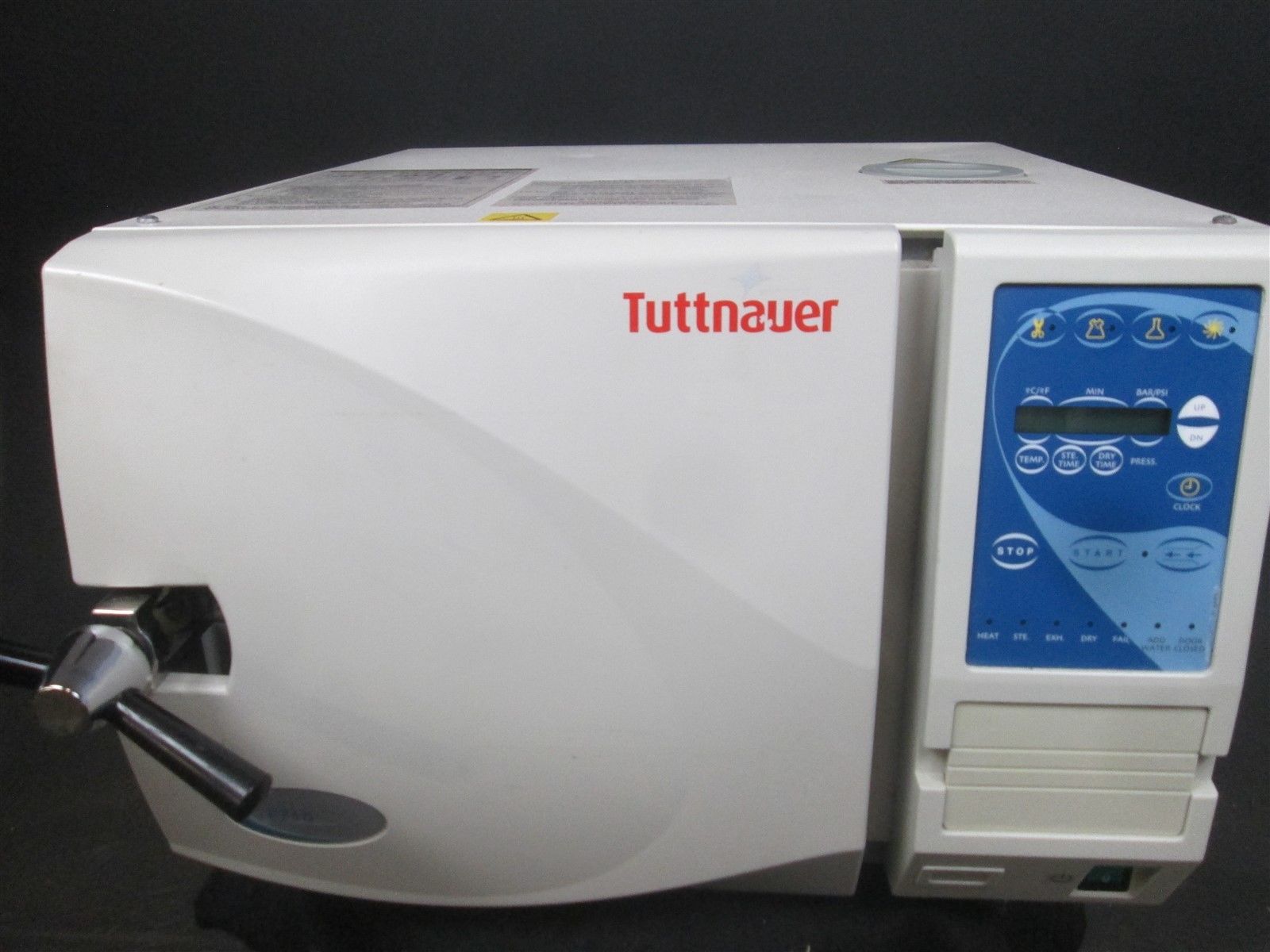 REMANUFACTURED (UNDER 50 CYCLES) Tuttnauer EZ10 Automatic Autoclave