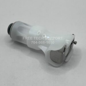 This is a Scican Statim 2000 - 5000 Female Quick Connect Fitting (White) RPI # RPF371