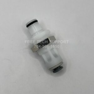 This is a Scican Statim 2000 - 5000 Male Quick Connect Fitting (White) RPI # RPF370