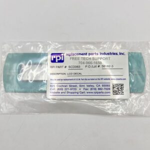 Statim 2000 Parts (RPI)