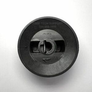 This is a Tuttnauer THERMOSTAT KNOB RPI Part #TUK050.