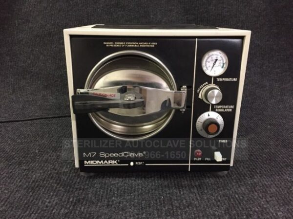 This is a Refurbished Ritter Midmark M7 Speedclave with a 1 Year WRNTY