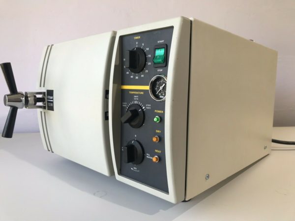 This is a refurbished Tuttnauer 1730M autoclave