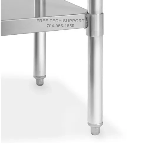 This is a close-up of the Tuttnauer 3870 2 shelf OEM autoclave stand.