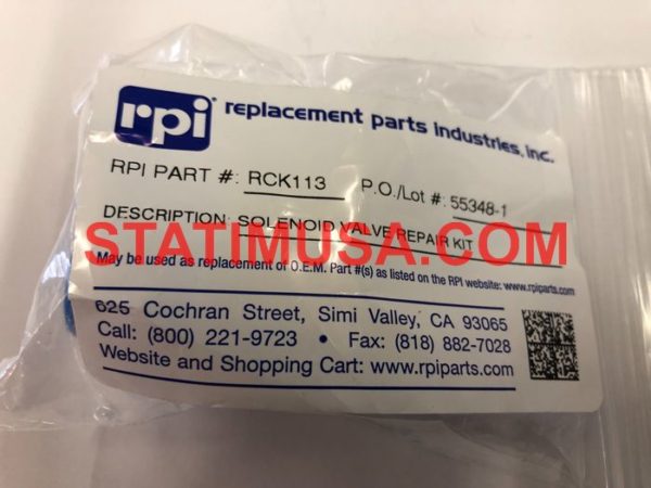 Midmark M11 Solenoid Valve Repair Kit Package