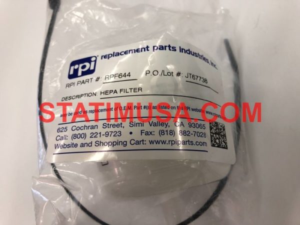 Tuttnauer 2540 EKA Autoclave Hepa Filter Package