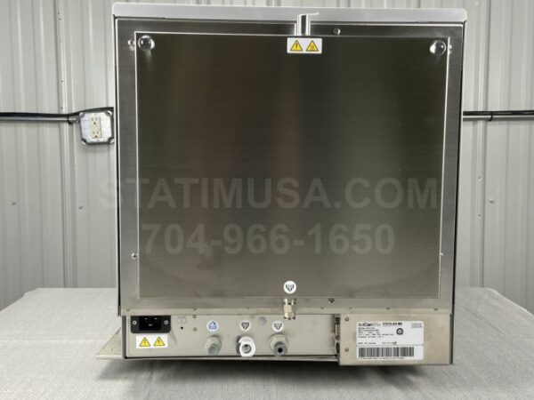This is the rear view of a Scican Statclave G4 autoclave.