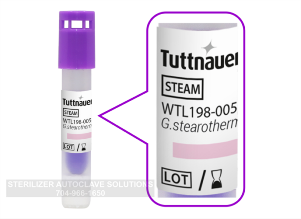 This is a Tuttnauer Rapid Biological Indicator WTL198-0058
