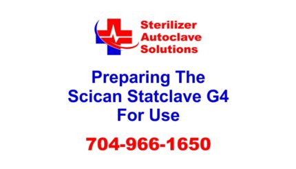 See how to get your Scican Statclave G4 ready to run some sterilization cycles