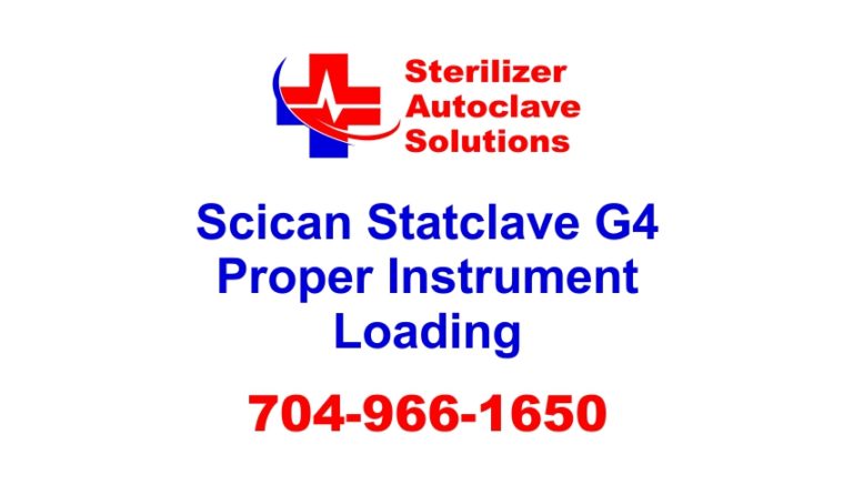 scican statclave g4 proper instrument loading - Statim USA Autoclave ...