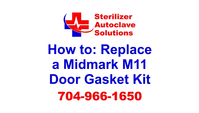 An article on how to replace a midmark m11 door gasket kit.