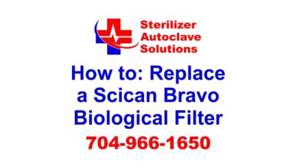 A quick tip guide to help replace a Scican Bravo Biological Filter