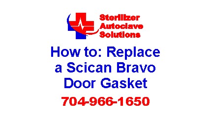 A quick tip guide to help replace a Scican Bravo Door Gasket