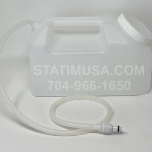 The Scican Statclave G4 Manual Fill Bottle OEM 01-115373 right side view