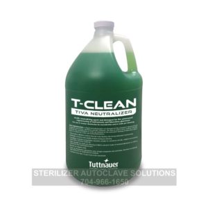 This is a 4L bottle of Tuttnauer T-Clean Tiva Neutralizer