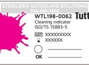 Tuttnauer Ultrasonic Cleaning Indicator – WTL198-0053