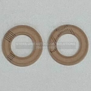 This is the top of the Midmark Heater Element Gaskets OEM H98137 that fit the Midmark M7, M9, and M11 autoclave sterilizers