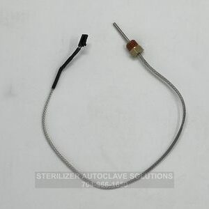 This is a Midmark Temperature Sensor NS OEM 015-1680-00 for use in the Midmark New Style M9 and M11 autoclaves