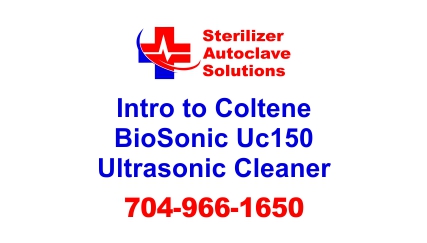 This article is an intro to the Coltene BioSonic UC150 ultrasonic cleaner.
