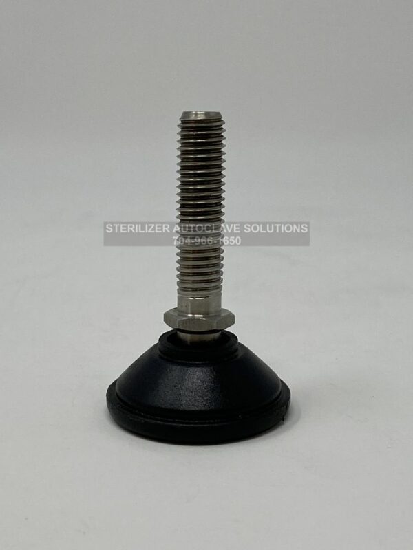 This is a Tuttnauer 3850 and 3870 Front Leveling Leg OEM #04010002