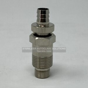 This is a NEW Tuttnauer Drain Valve Complete OEM CT844180 standing
