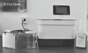 This is a picture of the coltene biosonic uc150 ultrasonic cleaner