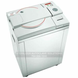This is a Tuttnauer LABSCI 11Lv electronic vertical autoclave