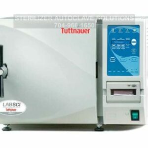 This is a Tuttnauer LABSCI 15 electronic benchtop autoclave