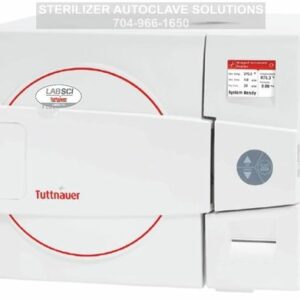 This is a Tuttnauer LABSCI 11L electronic benchtop autoclave