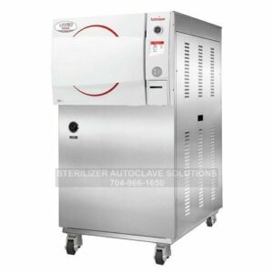This is a Tuttnauer LABSCI 15+LWS stand-alone electronic autoclave