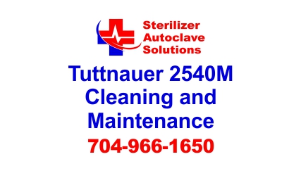 This article is on Tuttnauer 2540M Manual Autoclave Cleaning and Maintenance