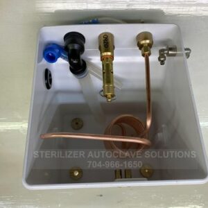 This is a Tuttnauer EZ11Plus and EZ9Plus complete water reservoir without a lid. It is OEM CMT411-0075.