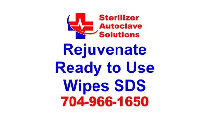 This article is the SDS for Rejuvenate Ready to Use Wipes