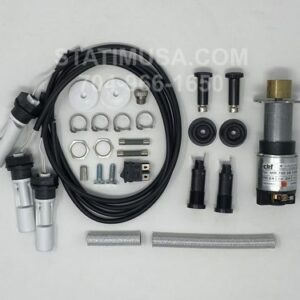 These are all the parts included in the Scican Bravo 17V and 21V Upgrade Kit OEM 95509144 package.