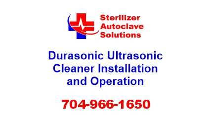 This article explains the installation and operation procedures for the Durasonic series of Ultrasonic cleaners