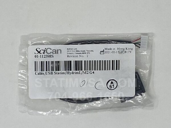 This is a SciCan Hydrim C61W - L110W USB Cable in its original packaging