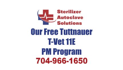 We offer a FREE Tvet 11E Autoclave PM Program even if you didn't purchase from us.