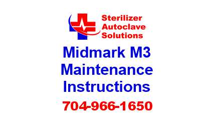 This article is taken from the users guide for a Midmark M3 steam sterilizer.