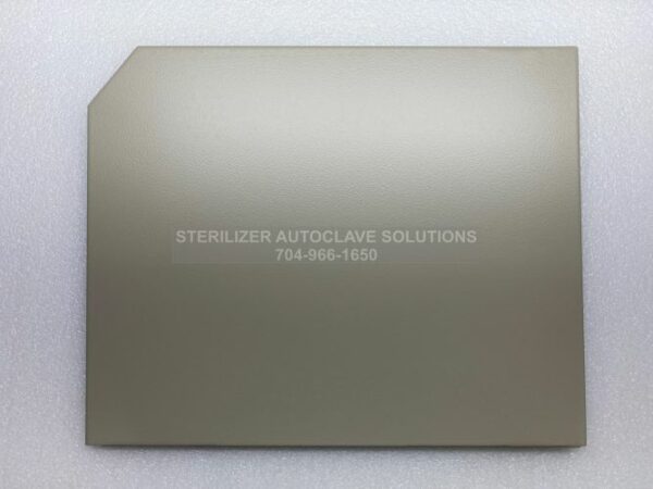 This is the outside of a Midmark M11® RH Side Panel Textured Pearl Gray 050-5228-00-253