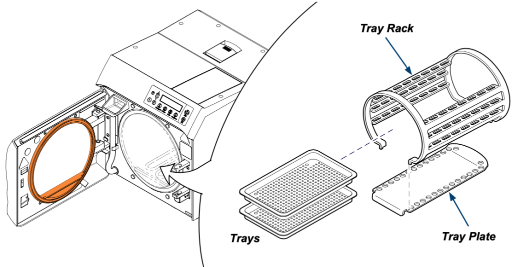 midmark m9/m11 chamber tray cleaning Statim USA Autoclave Sales & Repair