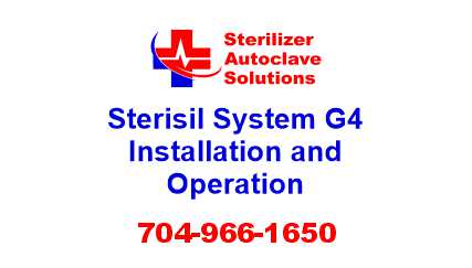 This article gives Sterisils instructions for proper installation and operation procedures for their System G4 water system.