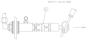 This is the Tuttnauer EZ9 and EZ10 Safety Valve Ring device